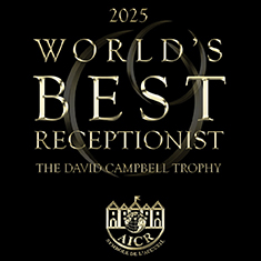 World's Best Receptionist - The David Campbell Trophy, Hosted by the AICR